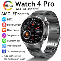 For Huawei WATCH 4 Pro Smart Watch Men  AMOLED HD Screen Bluetooth Call GPS Trajectory NFC Health Monitor Smartwatch 2025 New