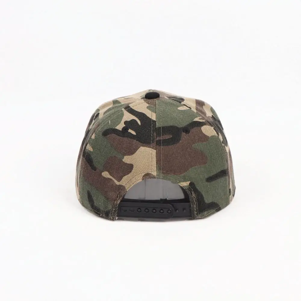 New Plain Outdoor Sun Hat Hip Hop Cap Flat Baseball Cap Snapback Hat Camouflage Hat