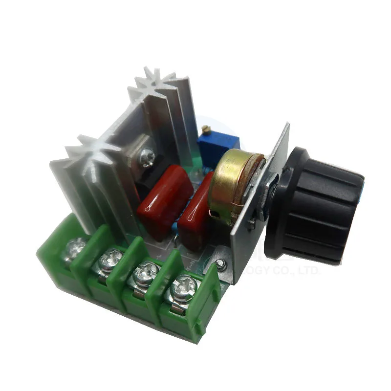 1Pcs 2000W Verstelbare Motor Speed Controller Voltage Regulator Ac Motor Speed Controller 50-220V 25A Motor