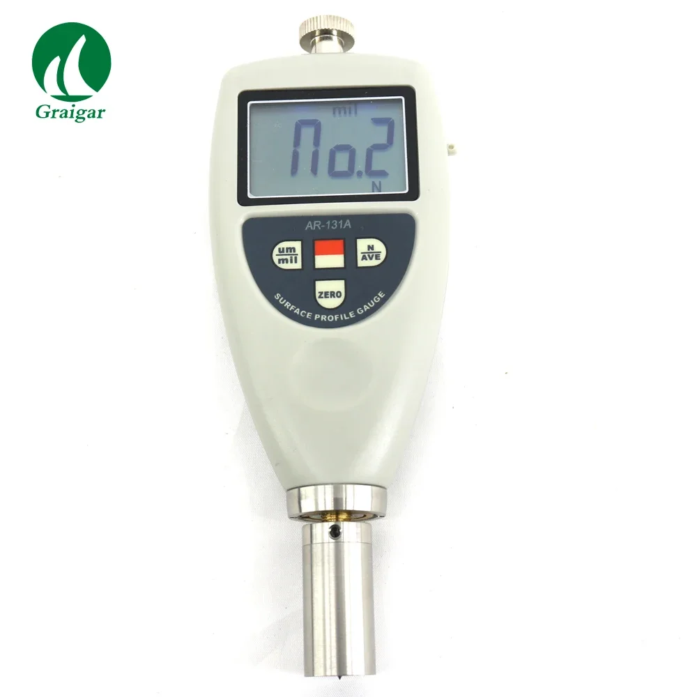 AR-131A Surface Roughness Tester Surface Profile Gauge Meter Range 0 ~ 750um/(0mils to 29.5mils)