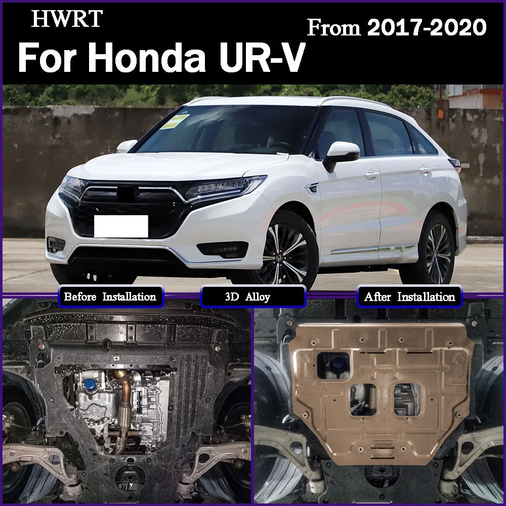 

Car Accessories Under Engine Guard Mudguard Board Splash Shield Mud Fender Plate Panel For Honda UR-V 2017-2020 1.5T 2.0T
