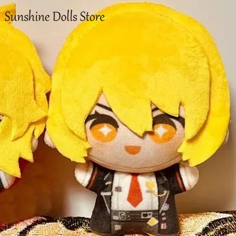 Anime Limbus Company Dante Don Quixote Sancho Print Plush Cotton Doll Body 10CM Bag Pendant Stuffed Toys Plushie Gift