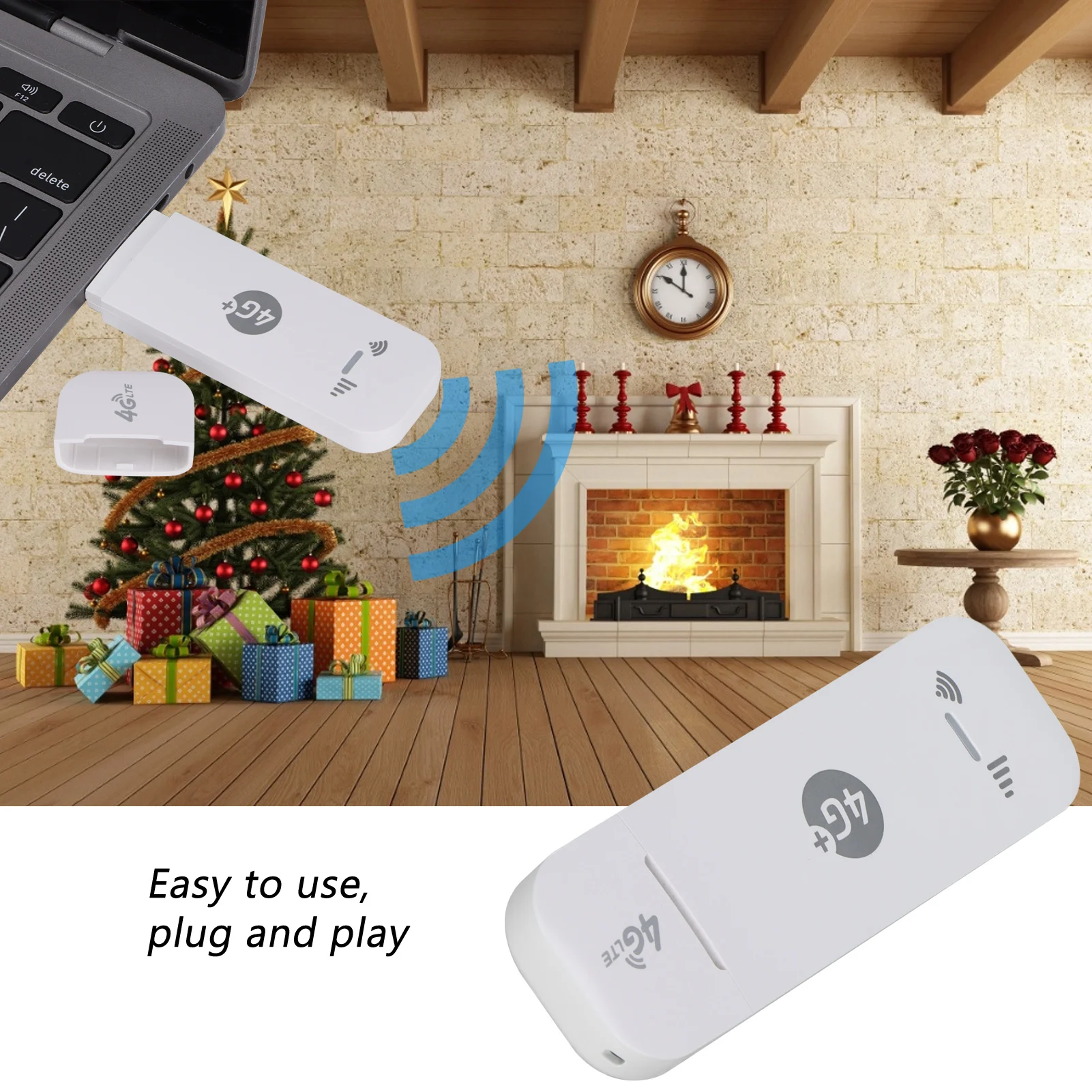 Netzwerkadapter, Netzwerkadapter, kabellos, starke, breite Reichweite, einfach zu verwenden, USB-U8-WLAN-Modem, kabelloser Netzwerkadapter