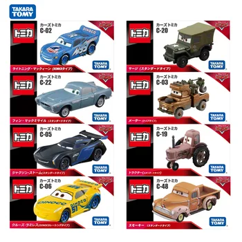 TAKARA TOMY Tomica 자동차 마스터 라이트닝 맥퀸 잭슨 스톰 합금 자동차 장난감 자동차, 다이캐스트 금속 모델, 어린이용 선물 
