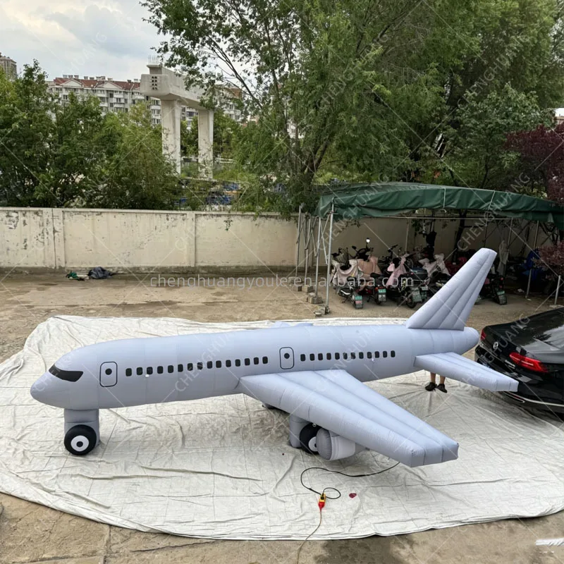 Giant Inflatable Airplane Model Military Combat Exercise Prop Shopping Mall Advertising Exhibition Display Decoration Props