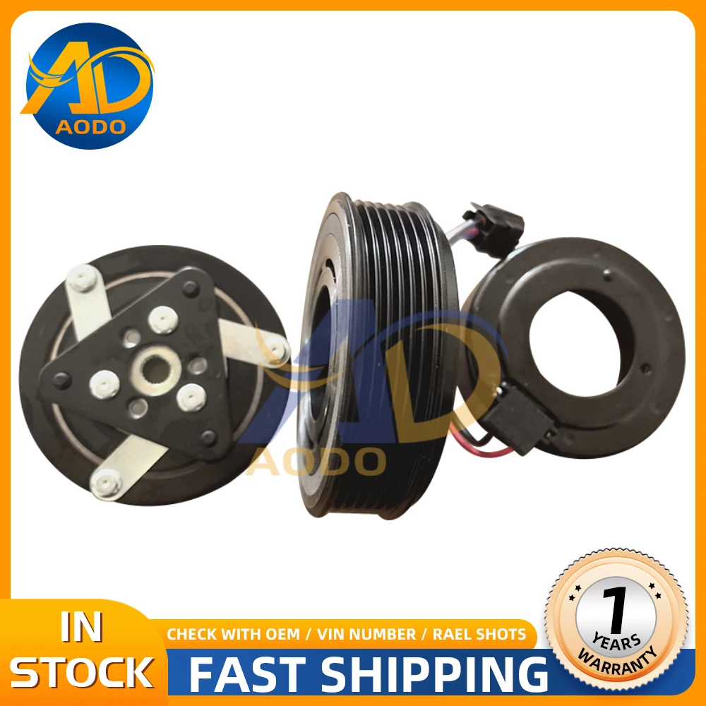 

Air Conditioning AC Compressor Clutch For Chery Tiggo 7 2019 T21 8103010BA 6 Grooves