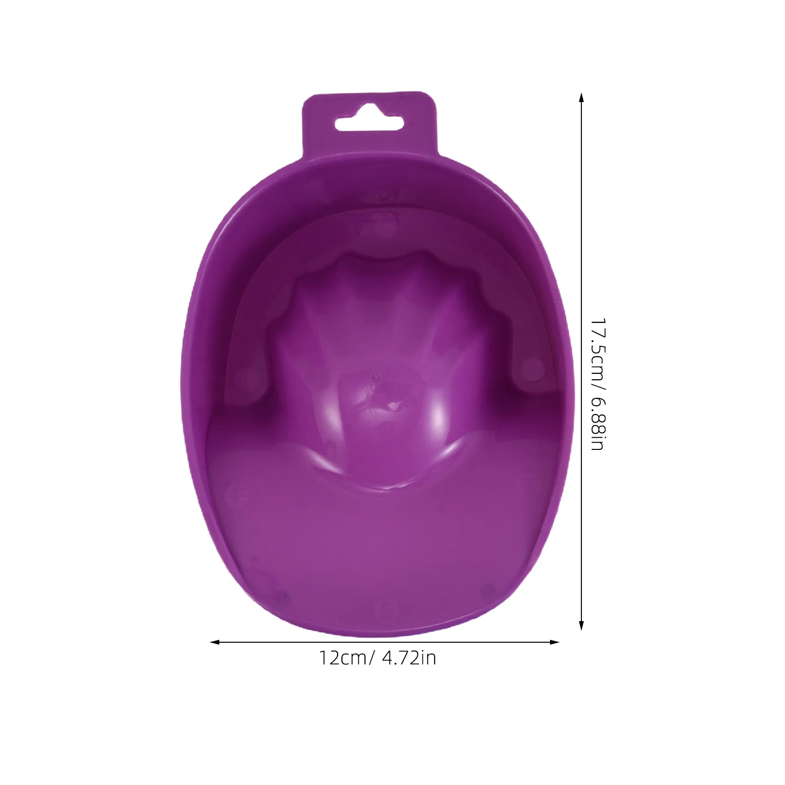 5Pcs Nail Soaking Bowl Spacious Wide Mouth Design Prevents Spills Ideal Nail Polish Removal Home Salon Essential