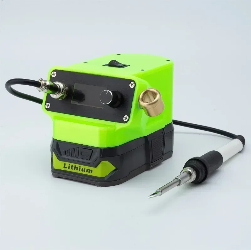 

T12 OLED Soldering Iron Quick Heating Wireless °C/°F Free Switching For Roybi ONE+18V Battery Electric Digital Soldering