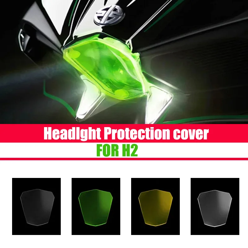 

For Kawasaki H2 ZH2 2015-2022 Motorcycle Front Headlight Screen Guard Lens Cover Shield Protector