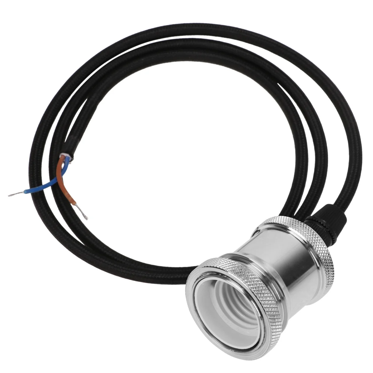 

Винтажный цоколь лампы E27, ретро держатель лампы, хромированная розетка для освещения для дома, гостиной, украшение, запасная часть лампы