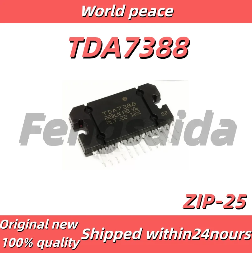 (1-10pcs) Brand new original TDA7388 YD7388 CD7388 ZIP-25 Audio Power Amplifier