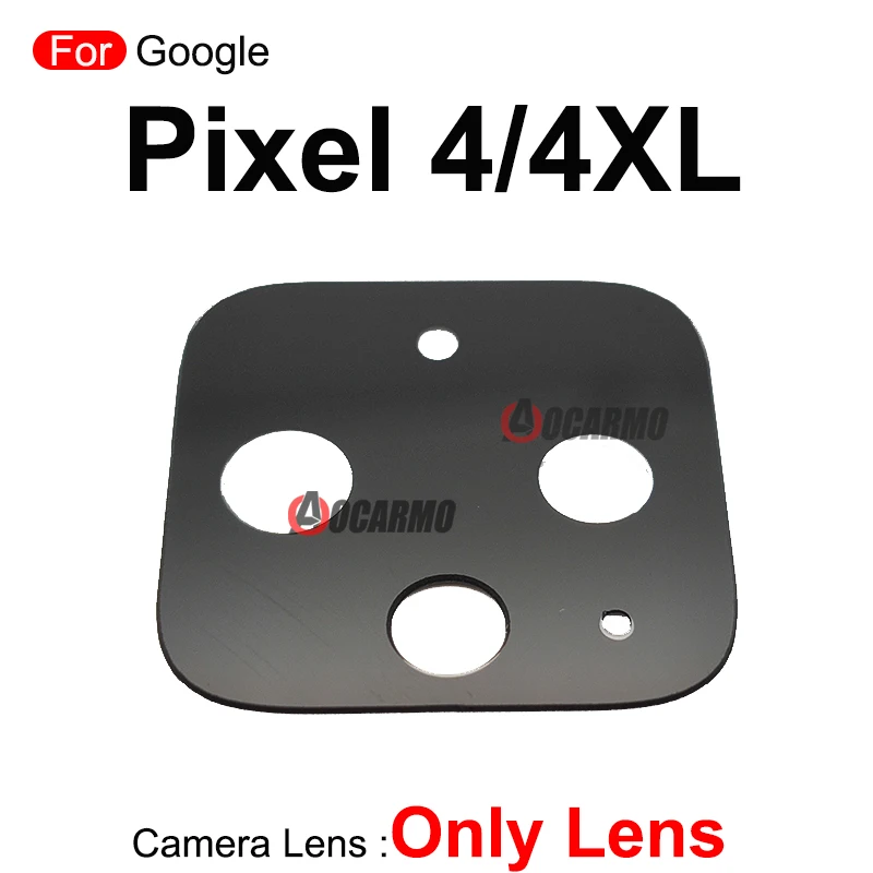 For Google Pixel 4 XL 4XL 5 6 Pro 6Pro Rear Back Camera Lens Without Frame Replacement Part