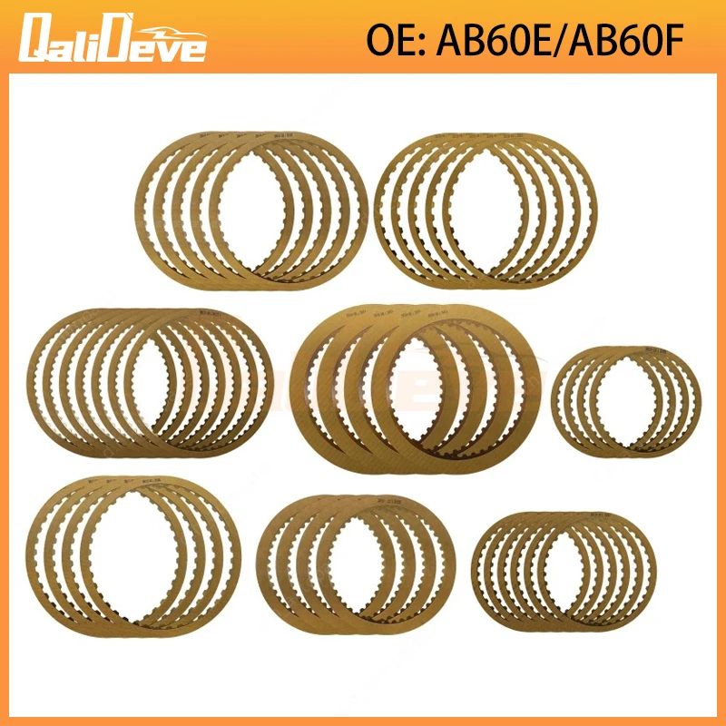 AB60E AB60F 39PCS Nuevo Kit de Placas de Fricción de Embrague de Transmisión Automática AB60 AB60 Compatible con TOYOTA SEQUOIA 5700 Accesorios para Automóviles