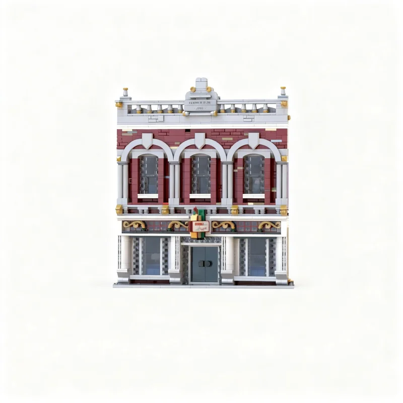 5397pcs MOC Osceola Lounge Modular Architecture Street Scene Model Building Blocks Advanced Build Pack Premium Detailed Toy Gift