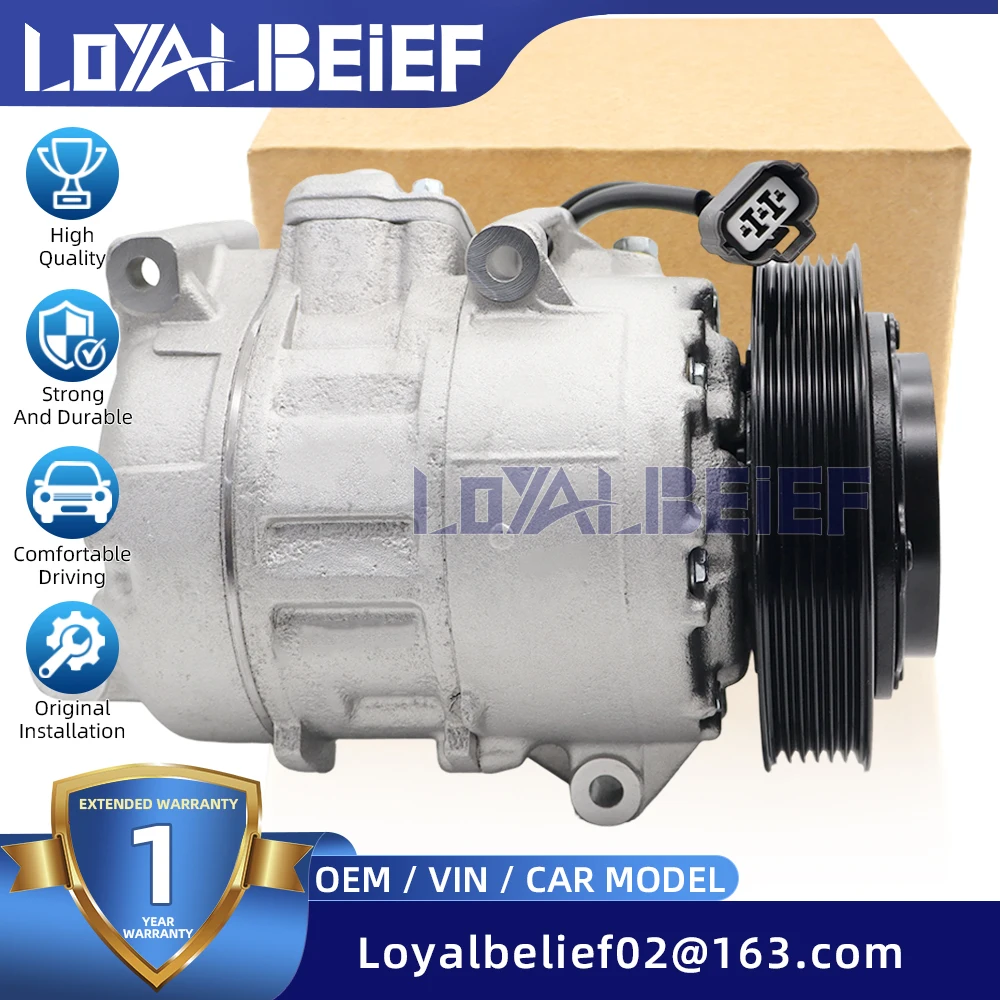 

Компрессор кондиционера 7SBU17C для Acura RL / Honda Legend 3.5 3.7 38810RJA305 38810RJAA02 38810RJAA03 1011106 2021862R 38810RJAA01