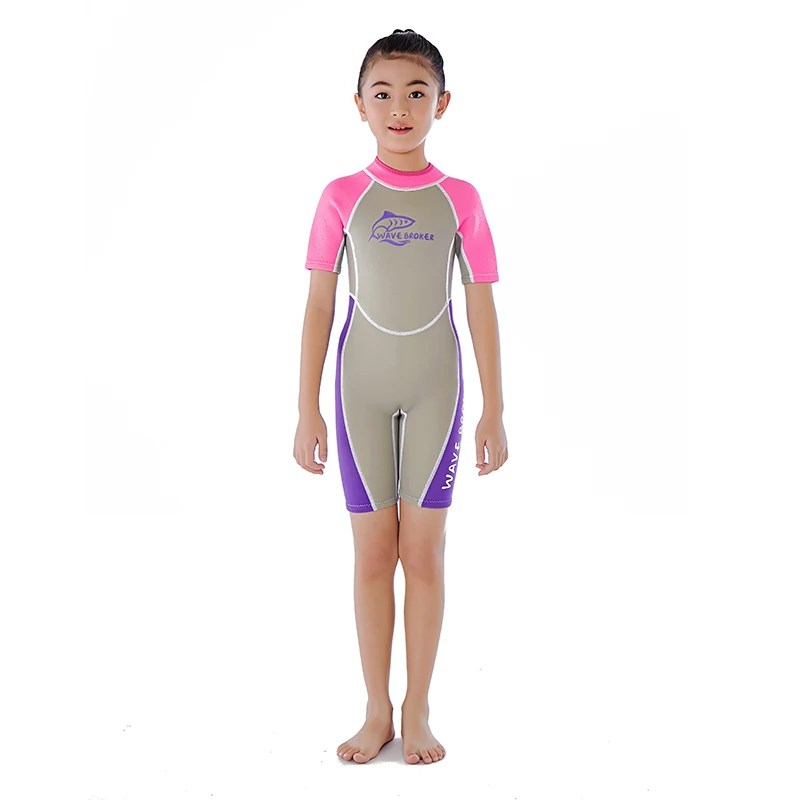 

STLF Kids Neoprene Wetsuit Keep Warm Swimsuit for Swimming Surfing Snorkeling Diving Suit Water Sports