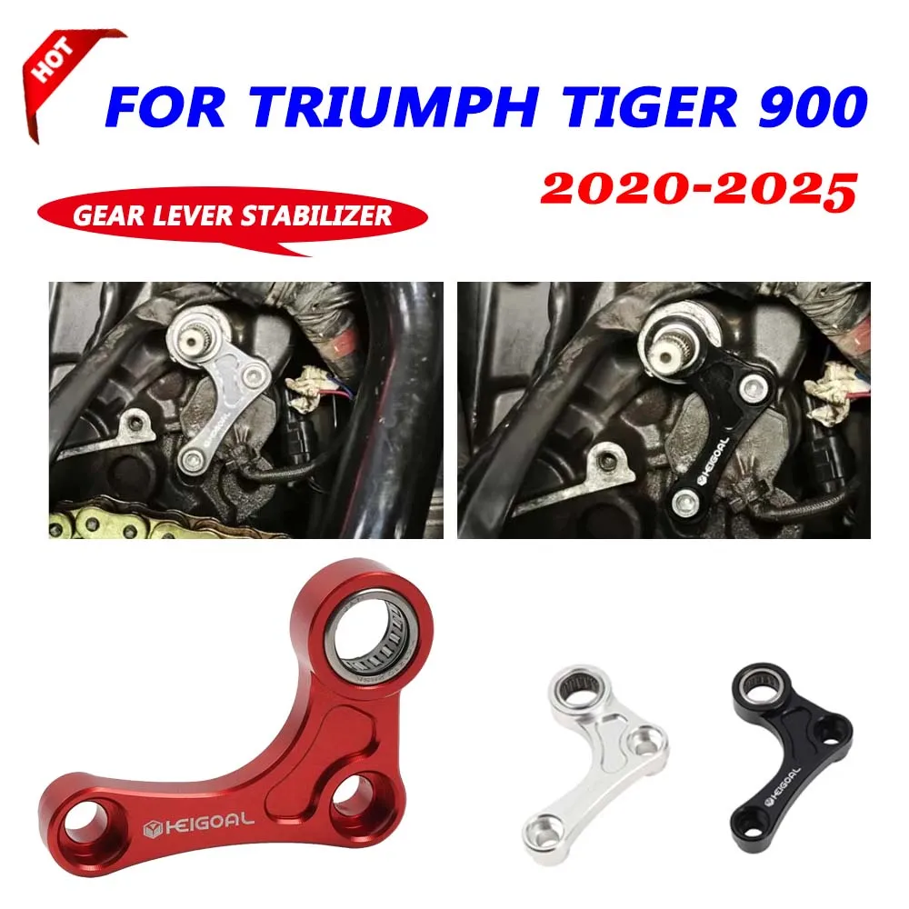 

For Triumph Tiger 900 PRO GT LOW RALLY Tiger900 2020 - 2024 Accessories Gear Shift Stabilizer Support Bracket Shifting Holder