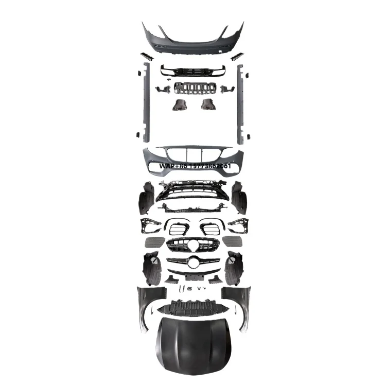 for E-Class W213 Early to Late Old to New 16-20 to 23 Model Standard Executive Surround Front Rear Bumpers