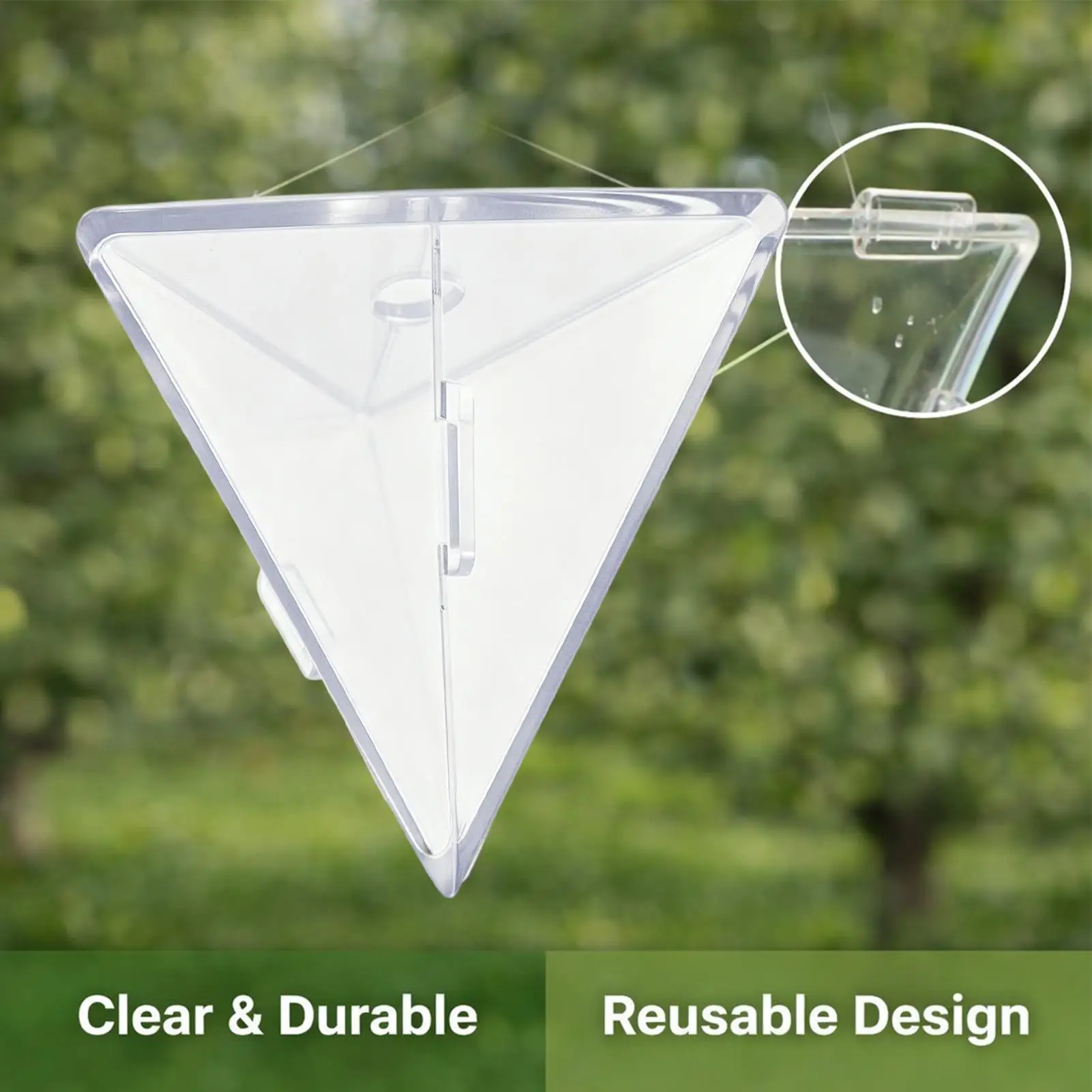 Mini Cube Triangle Fruit Shaping Mold Reusable Transparent Plastic Strawberry Tomato Growing Styling Tool Garden DIY
