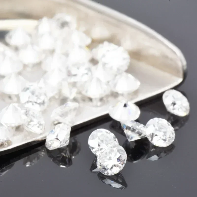 Factory Wholesale Price Moissanite Stone D Color Vvs1 Round Cut Advanced DIY Charms Jewelry Making Materials with Certificate - Image 4