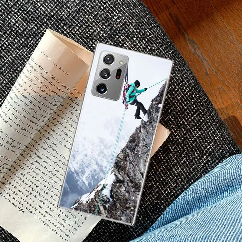 Skiing Snow Snowboard Ski Phone Case For Galaxy A15 A25 A35 A55 A05S A70S A50S A40 A30 A20E A20S A10 A90 5G J8 J6 J4 Plus F52