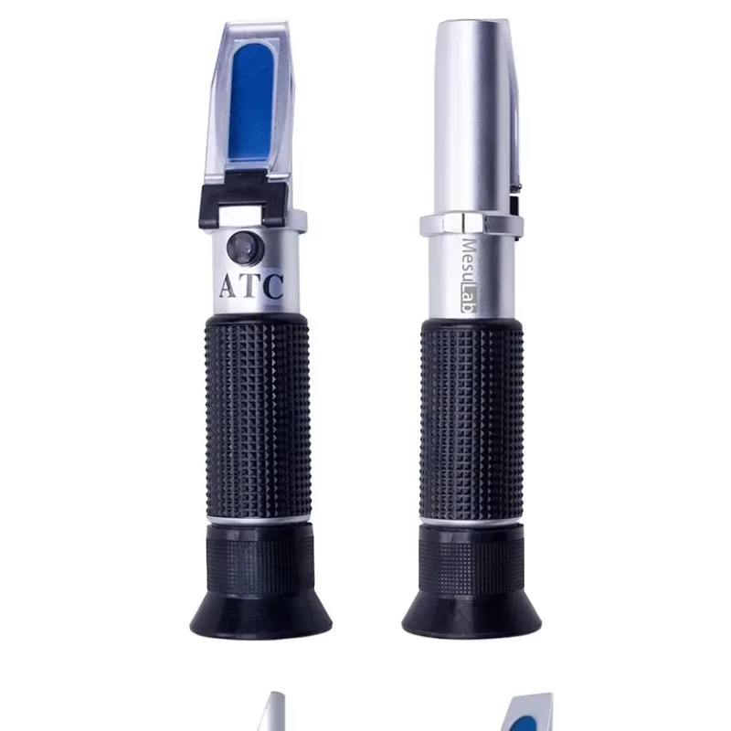 MesuLab Manual Beer Juice Emulsion Soya Milk Adblu Urea Honey Refractometer  Salinity Brix Portable Refractometer