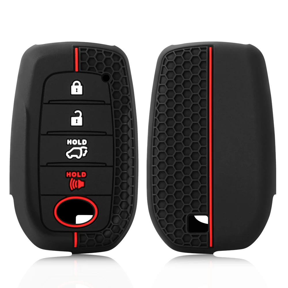 حافظة مفاتيح السيارة لتويوتا هايلكس 2024 يارس كورولا 2023 Rav4 2021 CHR ريفو أوريس إنوفا هايلاندر فينزا فورتشن مفتاح حامل