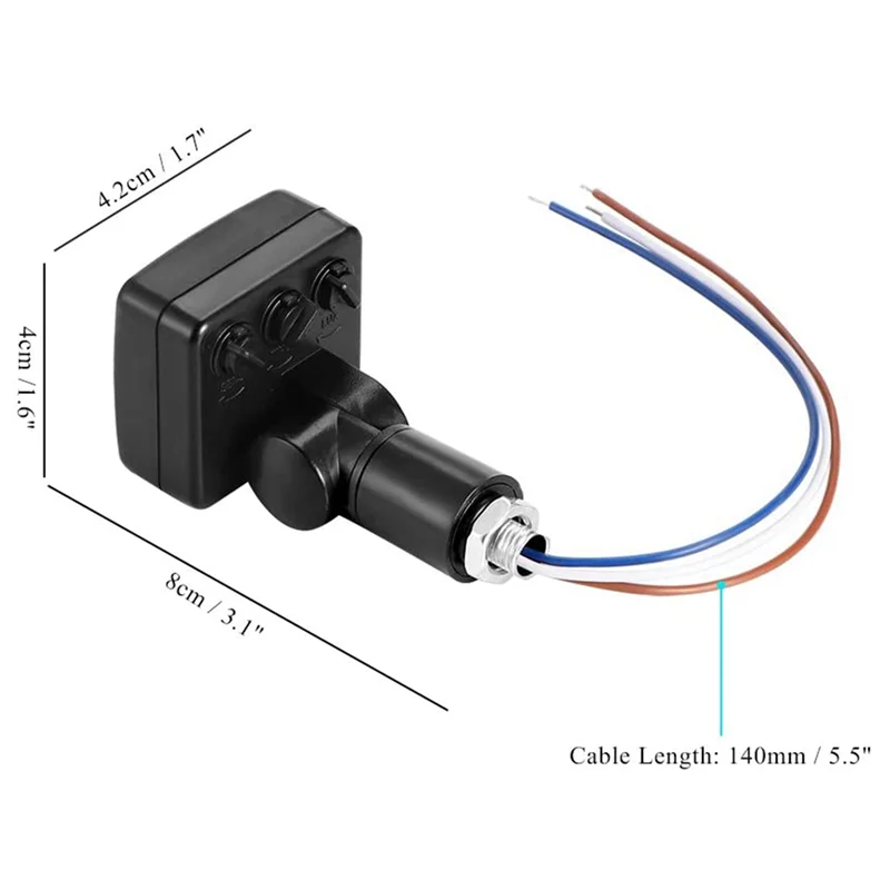 A34R 4X 220 فولت جسم الإنسان الصغير مستشعر الأشعة تحت الحمراء الأشعة تحت الحمراء مفتاح مستشعر الجسم LED كشاف ضوء PIR محس حركة قابل للتعديل أسود