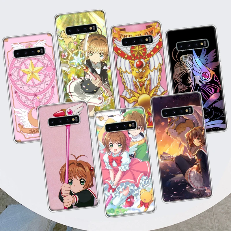 Card Captor Sakura Anime Phone Case For Samsung Galaxy M21 M12 M31S M32 M51 M52 Note 20 Ulte 10 Plus 9 8 J4 J6 + J8 M11 F52 F62