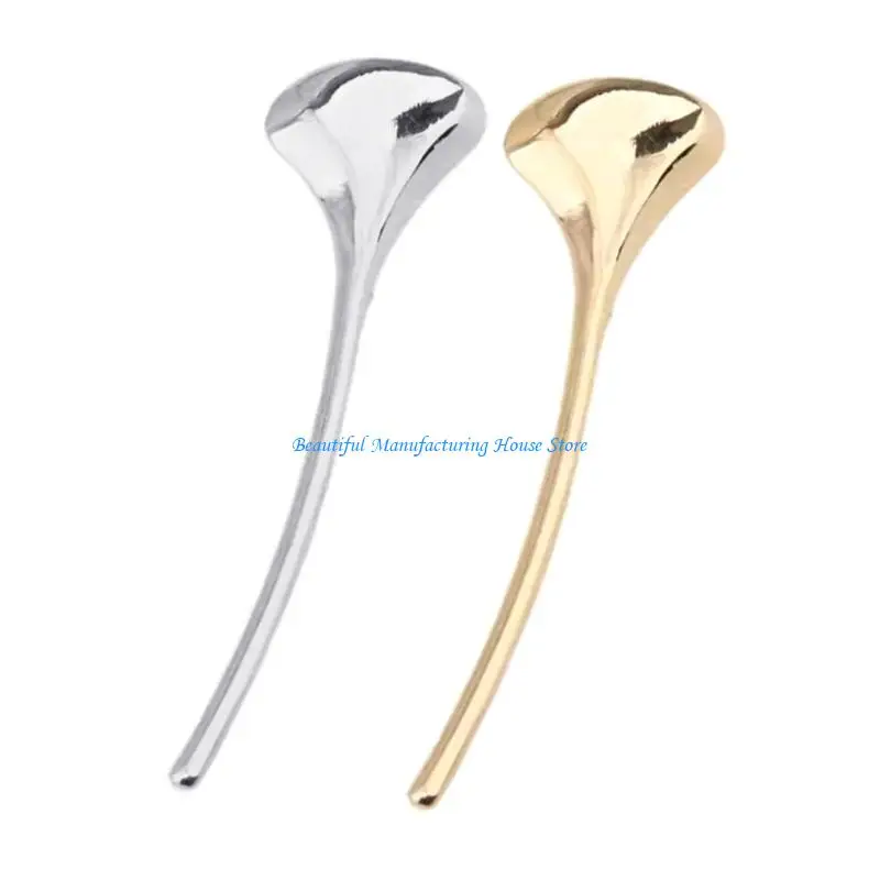 E56A Premium Metal Two Brooches For Formal Wear Two Tone Gift Box Included