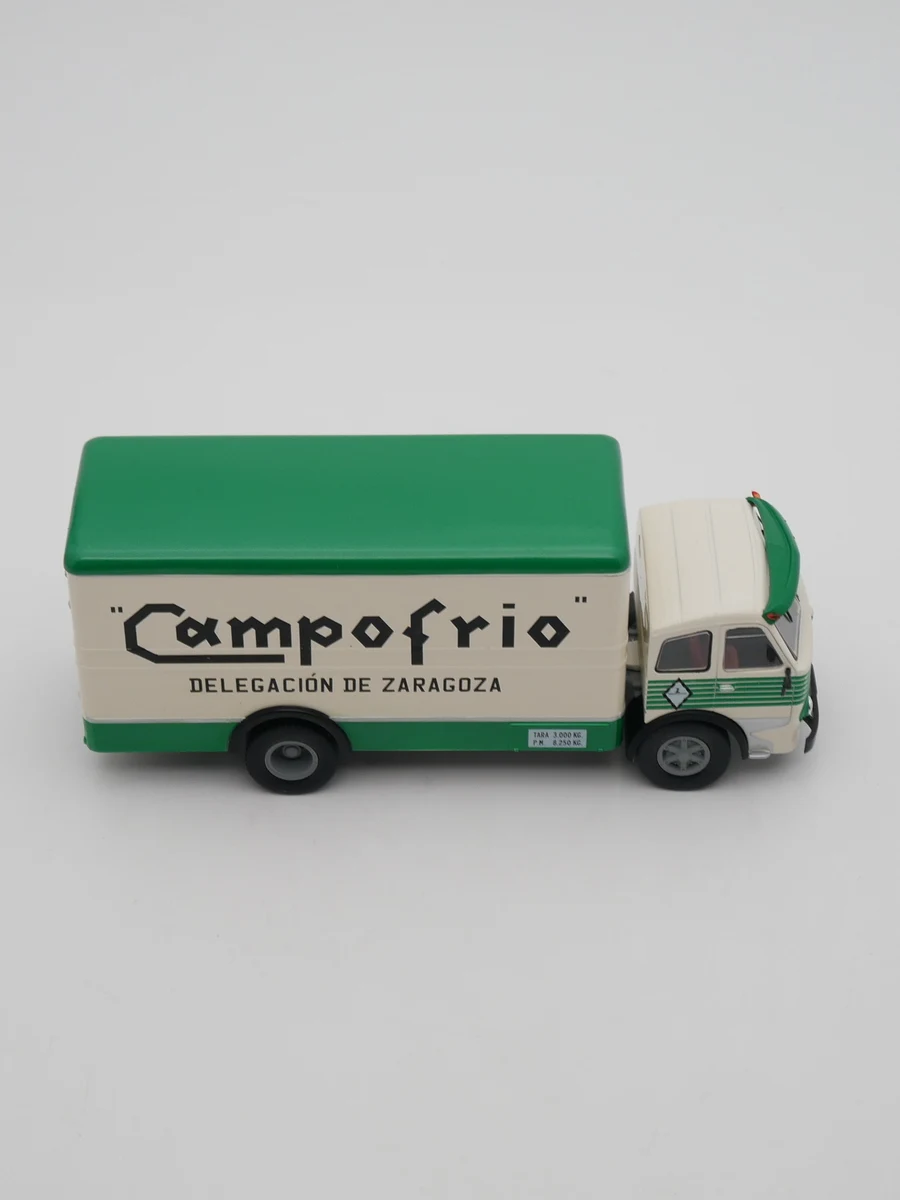 Ixo 1:43 Truck Pegaso Z-206 Camporio 1964 Diecast Car Model Metal Toy Vehicle