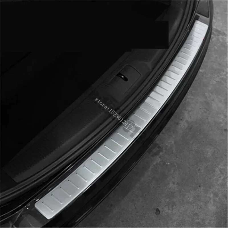 Car Styling for Volkswagen VW Sharan 2012-2019 REAR OUTER BUMPER PROTECTOR TRIM DOOR SILL SCUFF COVER PLATE ACCESSORIES