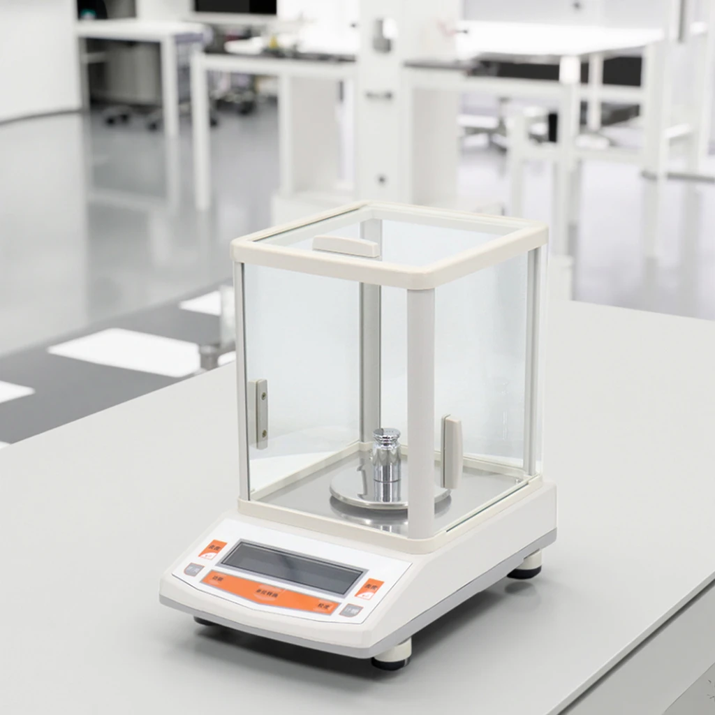 COOFULL High Precision 0.001g-1mg Electronic Analytical Balance for Lab Weighing with 232 Ports