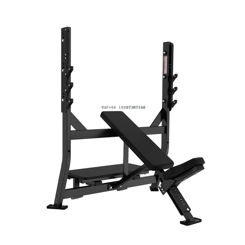Incline Bench Press Chair Commercial Gym Equipment Metal Incline Bench Press Workout for Weight Lifting Bench