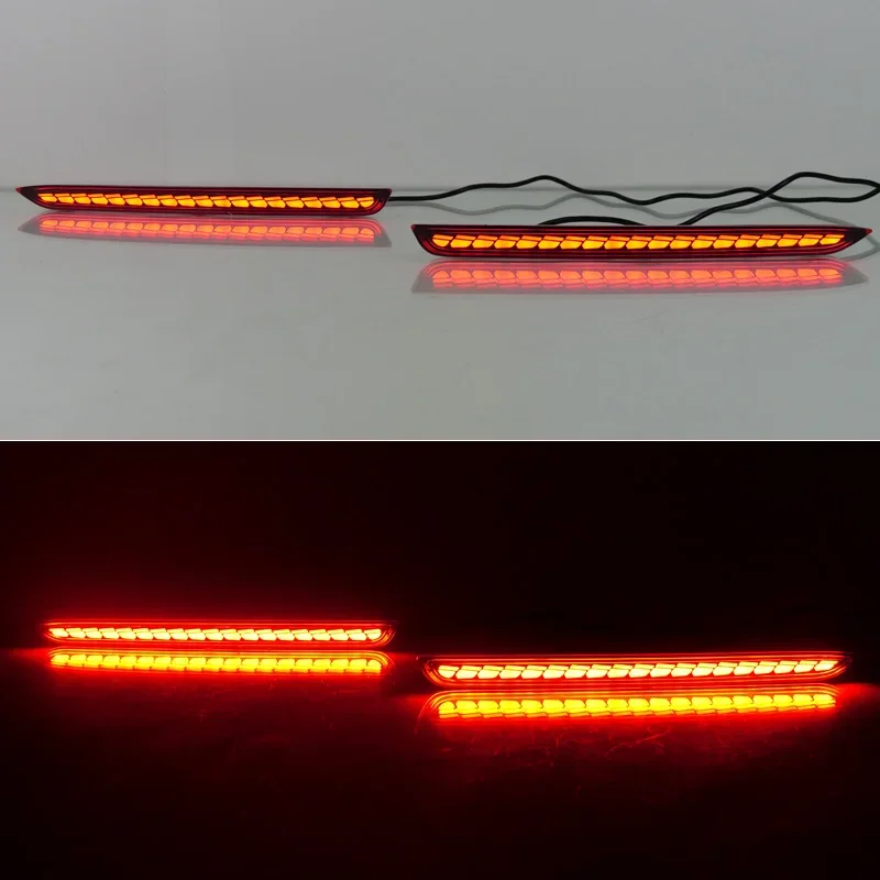 Interior Replacement Parts LED Rear Reflector For Cadillac CT5 2019-2023 Sequence Signal Indicator Tail Light Bumper Lamps