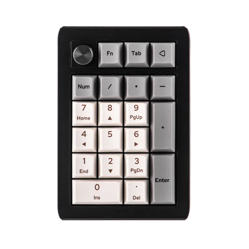 Imagen 1 del producto EPOMAKER EK21 a través de 20% junta con cable/Bluetooth/2,4 Ghz inalámbrico NKRO Numpad perilla de aleación de aluminio batería de 1000mAh para Win/Mac/juegos