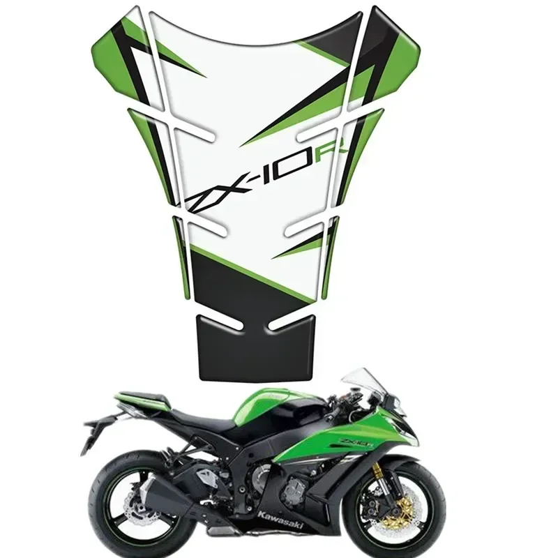 

Для KAWASAKI ZX10R Moto протектор топливного бака 3D гелевая Наклейка Стикер-1