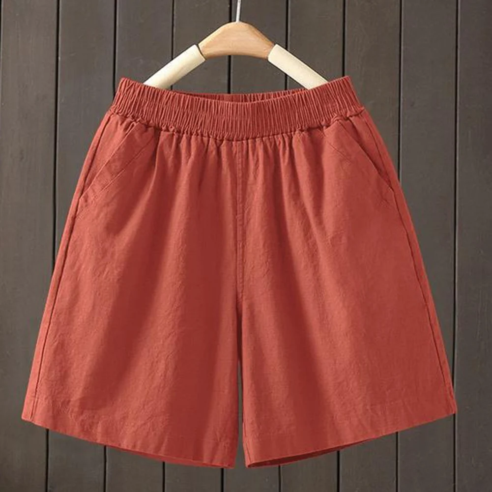 Relaxed Fit High Waisted Cargo Shorts for Women Engineered for Sweat Wicking Performance and Layer Friendly Silhouette