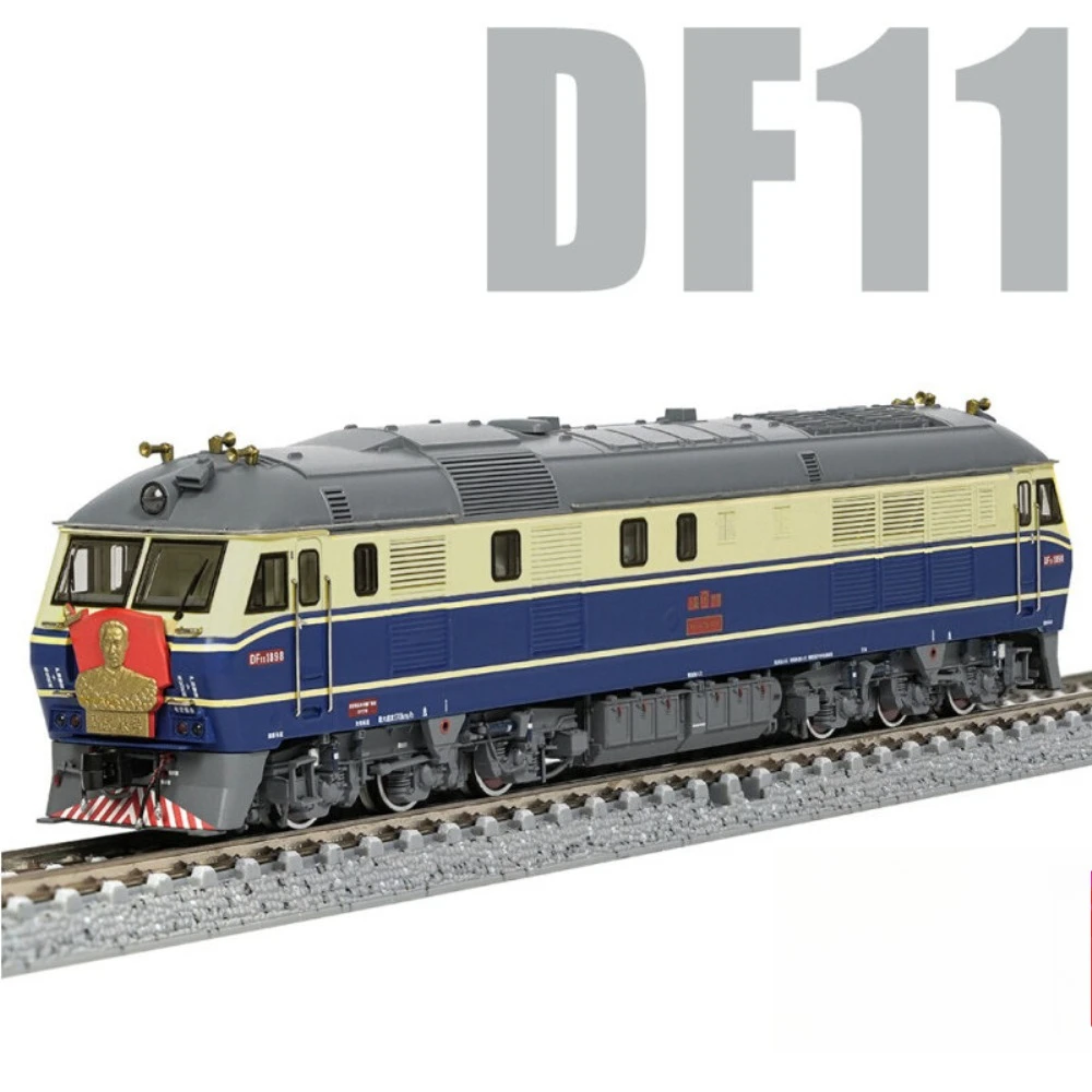Changming N 1/160 DF11 Diesel Locomotive with Magnetic Control Chip Multiple Models Available Simulation Model Aldult Toy Gift