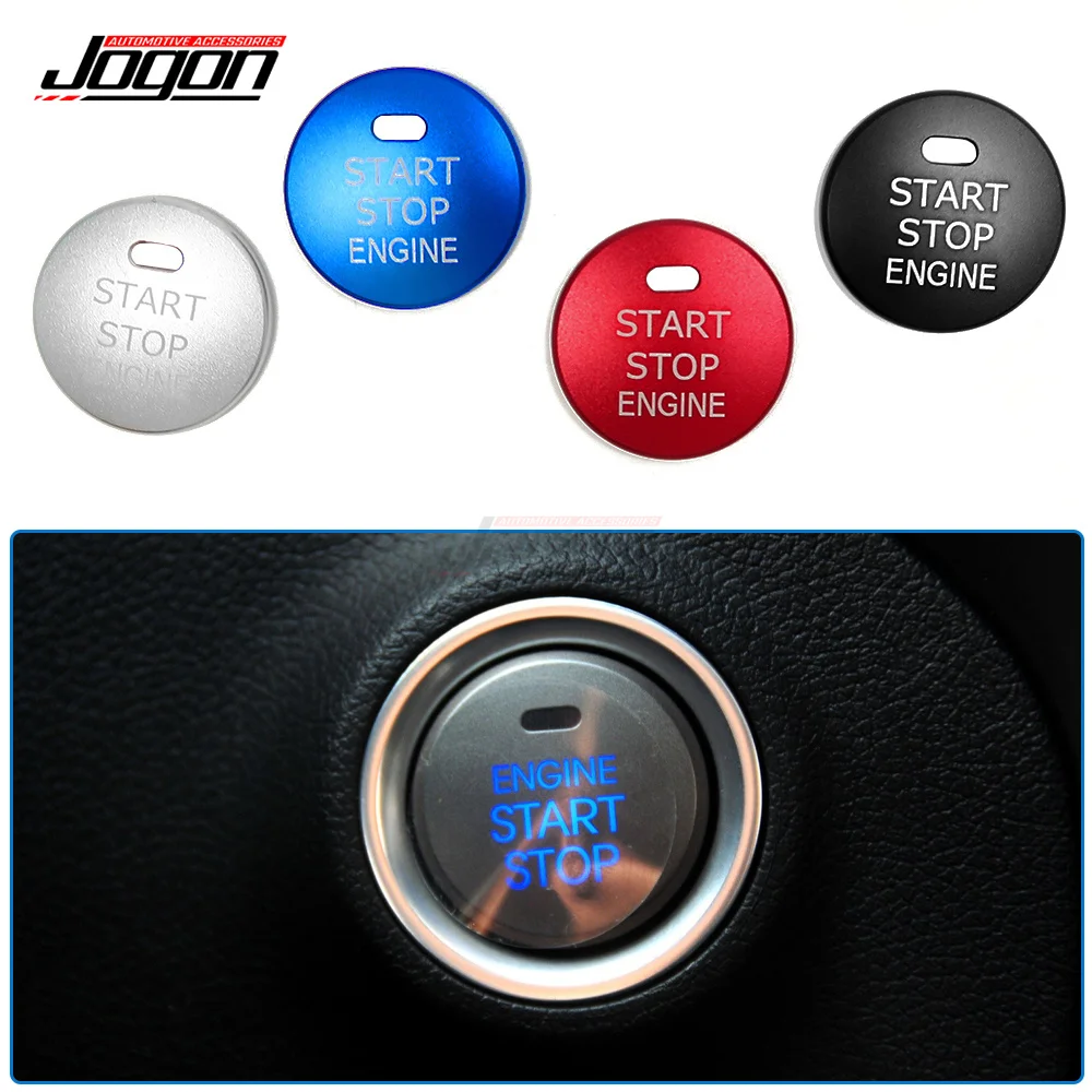 1Pcs For Hyundai Elantra MD 2011 2012 2013 2014 2015 Start Stop Engine Button Cover Trim Car Interior Accessories