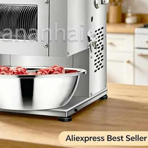 

Commercial Electric Meat Cutter Vegetable And Lamb Slicer Stainless Steel Heavy-Duty Kitchen Appliance for Professional Use