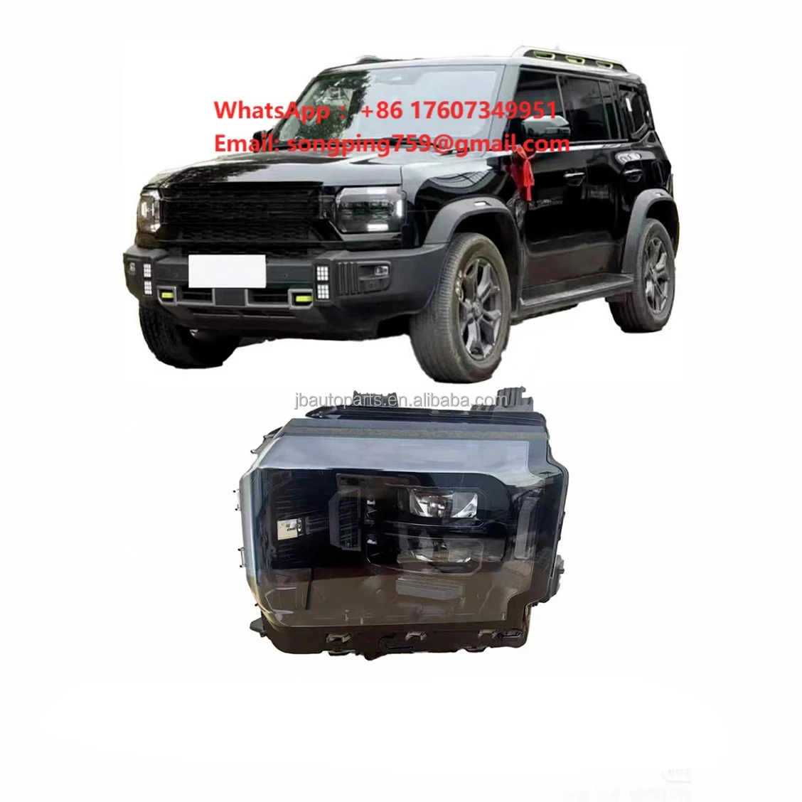 For Chery Jetor T2 Auto Parts OEM LED Headlights - Genuine for Road Visibility Enhancement Lighting System
