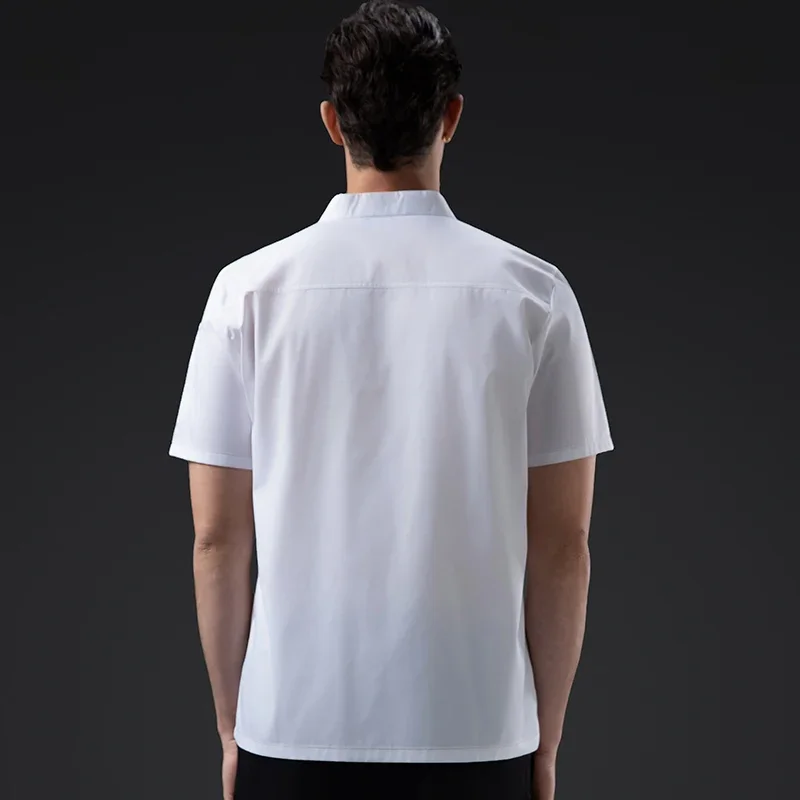 Food Service Kitchen Chef's Clothes Restaurant Cook Jacket Bakery Waiter Shirt Pro Catering Cooking Uniform
