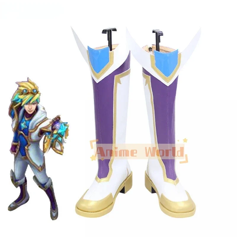 game-guardian-ezreal-cosplay-shoes-pu-leather-shoes-halloween-carnival-boots-cosplay-props-custom-made
