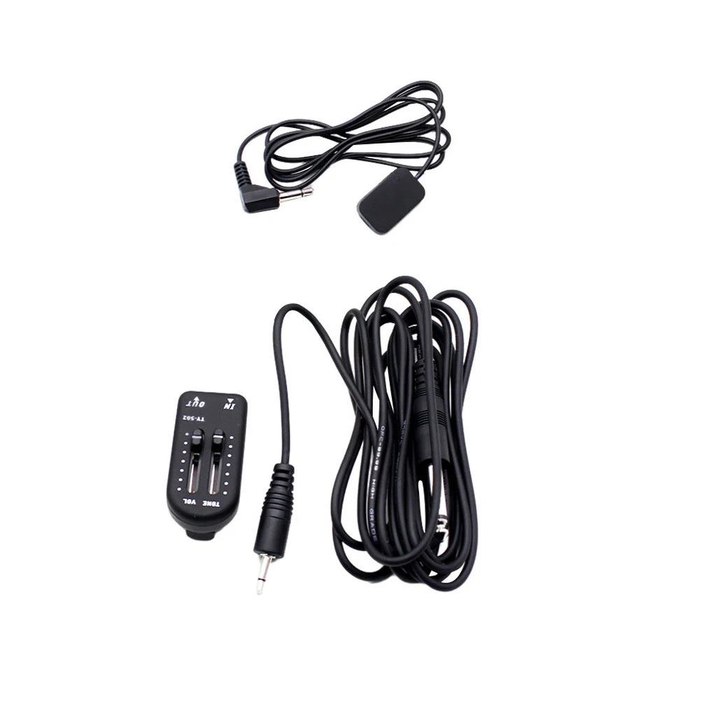 

Violin Pickup Musical Instrument Mandolin Universal Black Abs Piezoelectric Acoustical