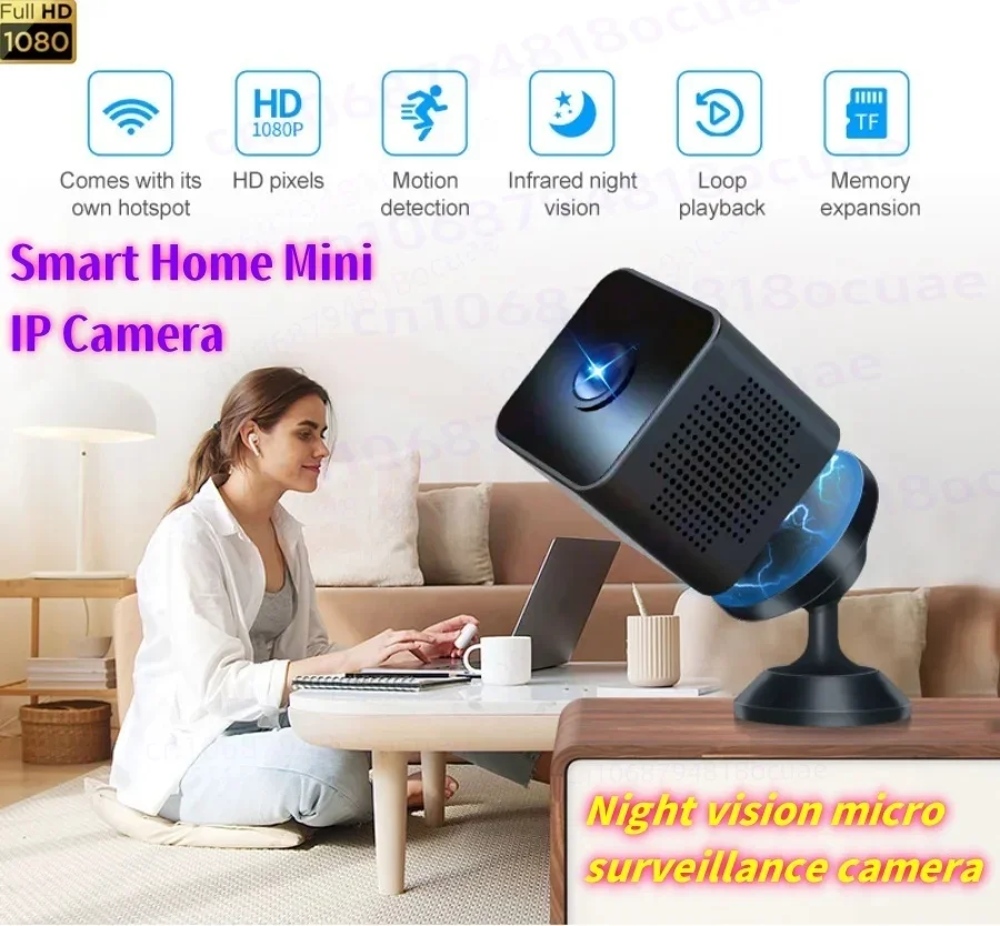 

1080p HD Wifi Mini Ip Camera Home Security Protection Night Vision Micro Cam Smart Video Recorder Small Surveillance Camcorders