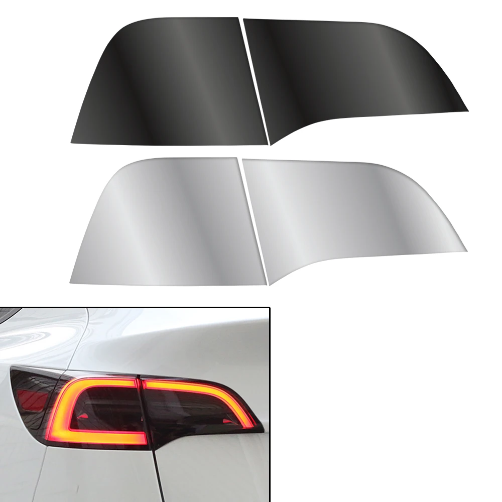 TPU Lamp Protector Film Set Modification Changing Films Protective Film Headlight Taillight Foglight For Tesla Model 3