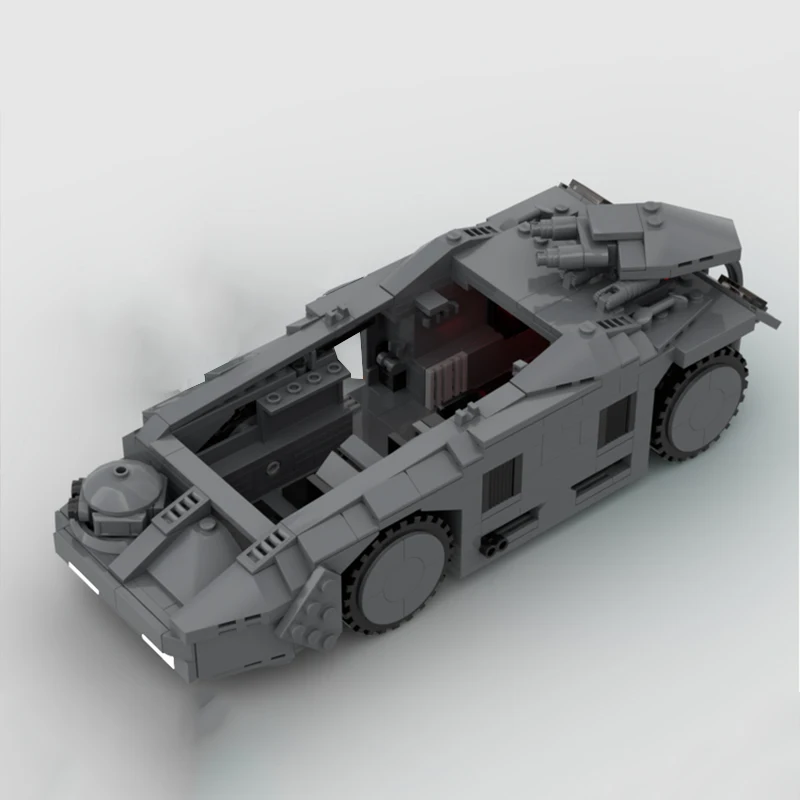 MOC Building Blocks UCS Military Series Armored Vehicle M577 Apc Army Aliens Toys DIY Assemble Bricks Collection Creative Gifts