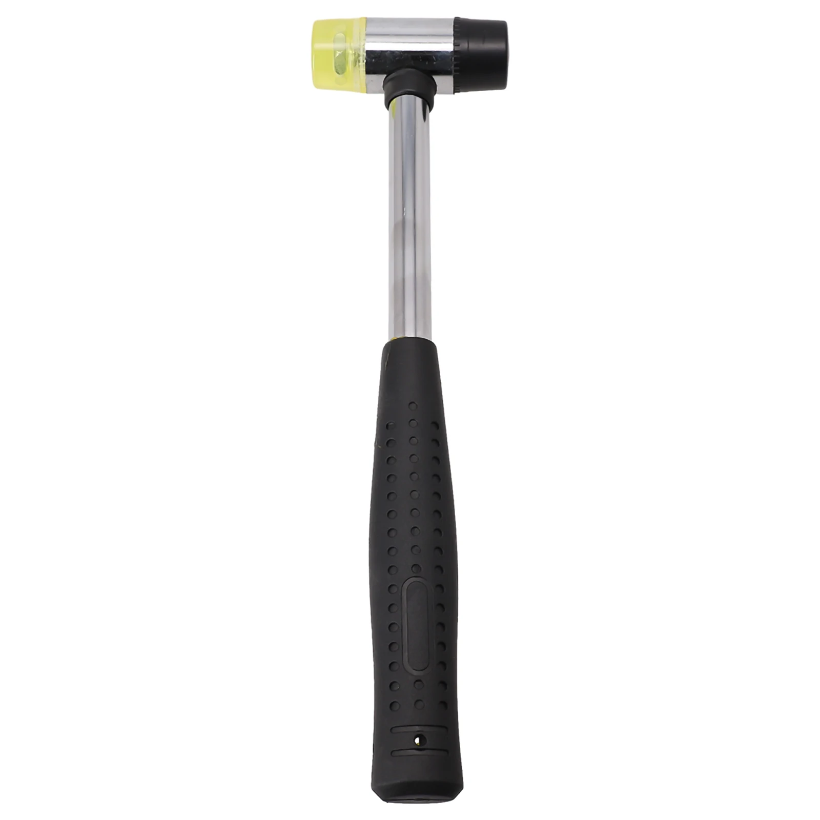 25mm Mini Hammer Double Rubber+plastic Faced Household Rubber Hammer Domestic Head Mallet Hand Tool For Percussion Plastic Parts