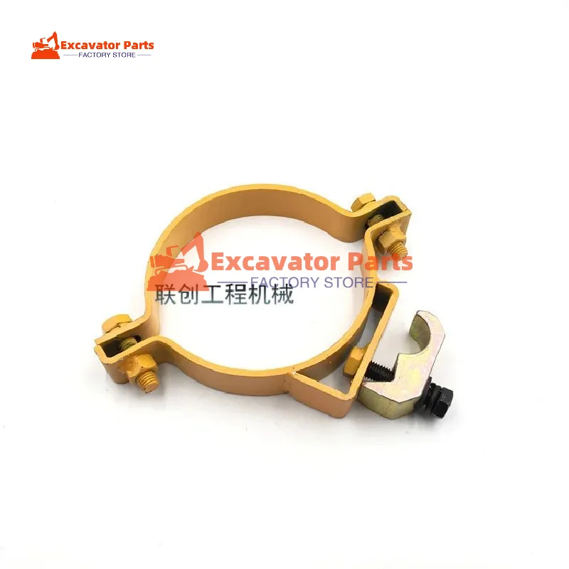 For Xiagong XG822 Bucket arm arm cylinder hoop Tubing pipe clamp clip Oil pipe clamp clip Excavator Parts